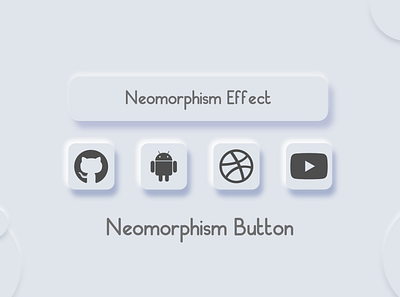 Button Neomorphism Effect Using Html Css banner design button design neomorphism neumorphic neumorphism neumorphism effect neumorphism ui web design web designer website design