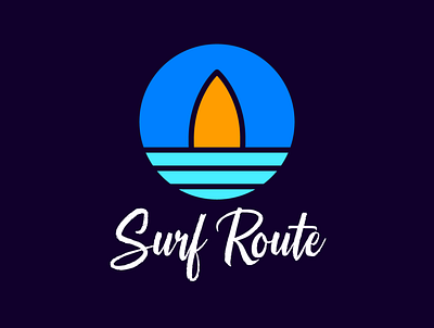 Logo for a Surf Board Seller Company branding creative design design illustration logo typography vector