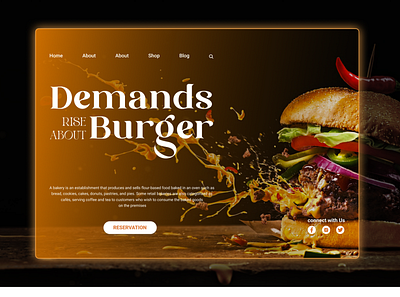 Landing Page Design branding creative design design graphic design illustration landing page typography ui ux vector