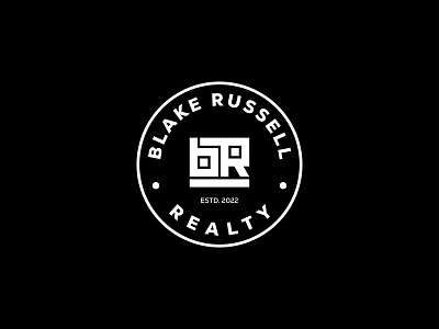 Logo Design for Black Russell Realty branding creative design design graphic design illustration logo logo design typography vector