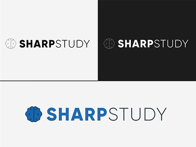 SharpStudy Logo 2d art branding danialnazemi design flat graphic illustration illustrations inspiration logo passion typography vector website