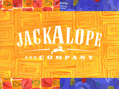 Retail / Pattern & Logo Design / Jackalope & Co. illustration logo merchandise mural painting pattern retail