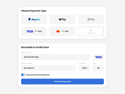 Payment Page💳 checkout checkout page credit card debit card design digital design e commerce figma graphic design payment payment page store ui uiux user experience user interface ux uxui visual design web design