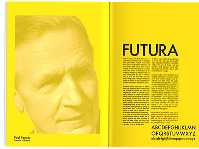 Futura Essay Magazine Ad