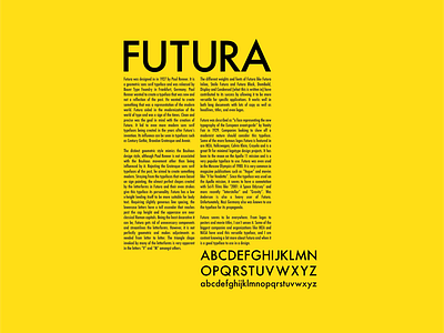 Futura Essay