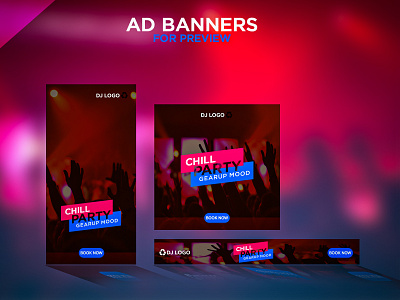 Static html5 web banner ads