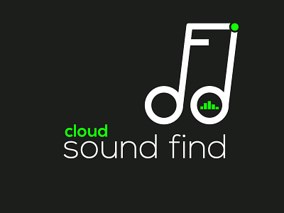Sound find.Music Logo Design brand brandidentity branding branding design logo logo design logos logotype music logo