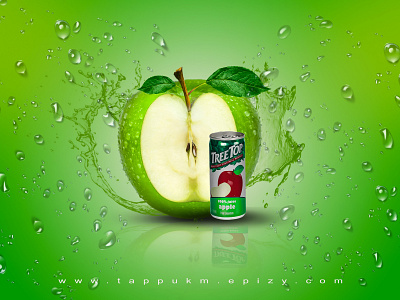 apple drop ad design branding design flyer flyer design graphic graphic design poster design web ads web design