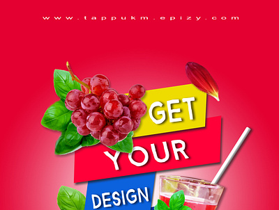 Grape juice flyer ad design branding design flyer flyer design graphic graphic design poster design web ads web design