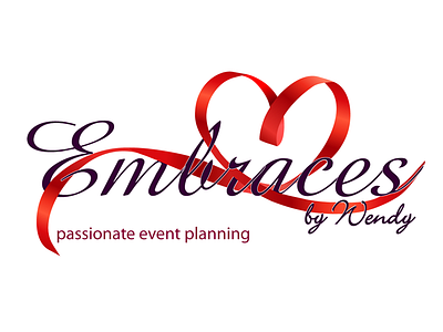 Embraces by Wendy design event planning logo markappeal marketing