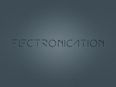 electronication logotype logotype