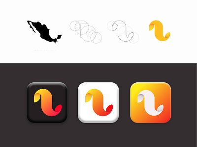 Mexico Channel Logo app app design branding design graphic design graphicdesign icon icon design logo logodesign logos logotype mexico process ui vector