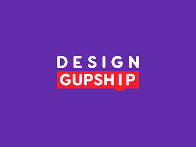 Design Gupshup branding design fun learning logo logotype online learning youtube