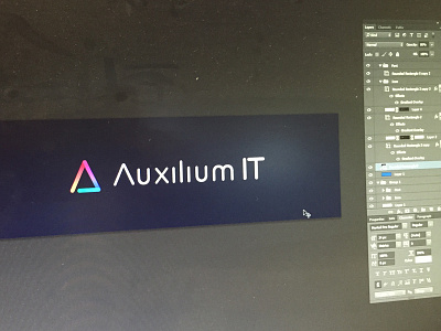 Auxilium IT branding logo website agency