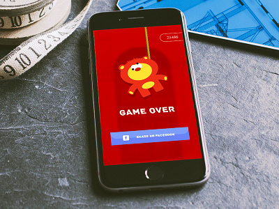 Game Over app chance game lose the game quiz