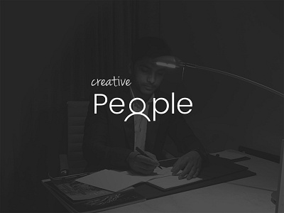 Creative Pople Logo Concept clean concept creative design icons idea identity logo minimal branding minimalist