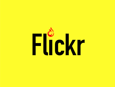 Flickr Media Logo graphic design illustrator logo