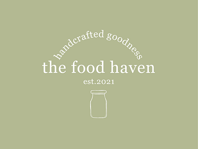 The Food Haven branding design graphic design illustration logo typography vector