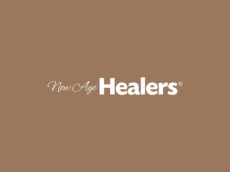 New Age Healers website branding design logo ux