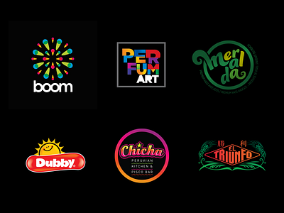 Logos branding design illustration logo typography vector