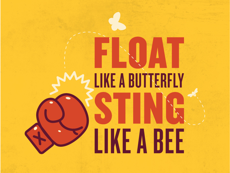 Float Like a Butterfly... by Reba Renee Design Studio on Dribbble