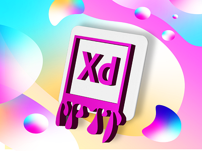 My New Found Love - ADOBE XD 💗 3d 3d icons 3d render 3dmodeling adobexd branding dribbble dribbble best shot dribbble invite logo mockup productdesign ui ux xd