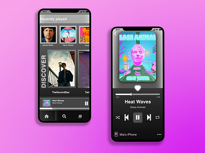 Music App Concept