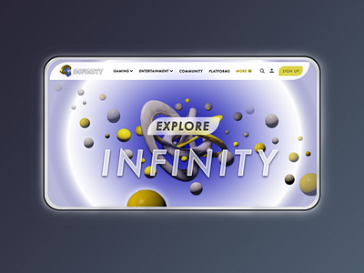 ♾ Infinity ♾ 3d 3dmodeling 3drender branding gamedesign gaming graphic design illustration logo productdesign typography ui ux uxdesign uxui vector vr webdesign website xr