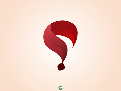 Logo of Al-Muslim - Arabic Letter Mim Question Mark branding design logo