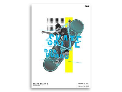 skate poster design design graphicdesign minimal poster poster design typography