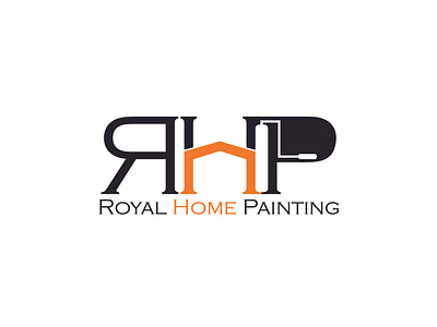 Royal Home Painting Logo Design