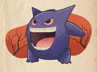 Purple Cat Pokemon Designs Themes Templates And Downloadable Graphic Elements On Dribbble