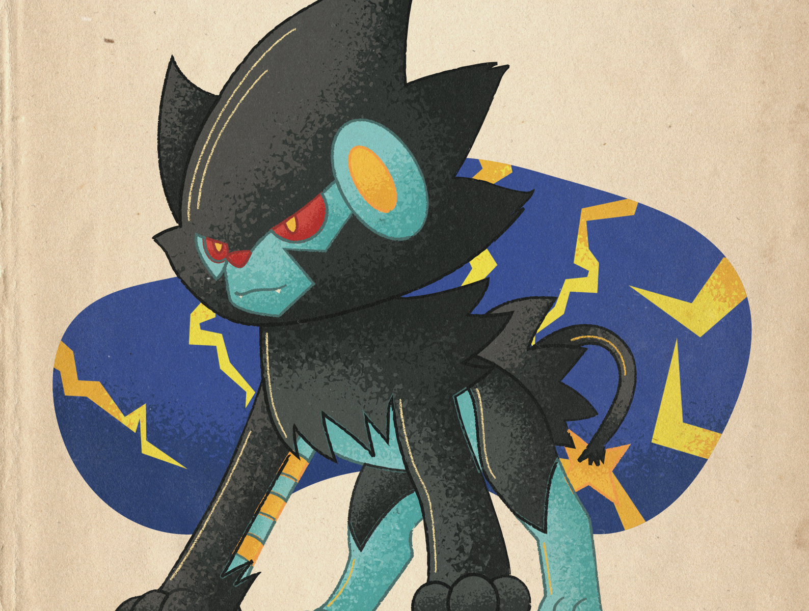 Luxray by Porygun on Dribbble