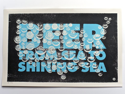 Beeeeeeer art print beer breweries craft