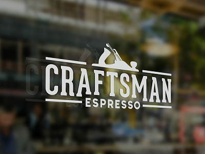 Craftsman Espresso Logo asheville branding coffee coffee shop espresso logo