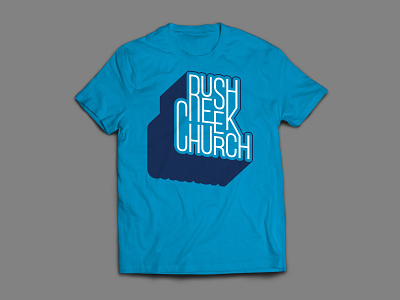 Rush Creek Shirt church merch screenprint shirt t shirt
