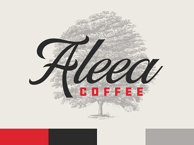 Aleea Coffee branding chisinau coffee logo moldova roaster