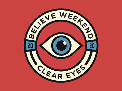 Clear Eyes Student Conference Badge badge church dnow eye hsm optician sans student student ministry youth youth group