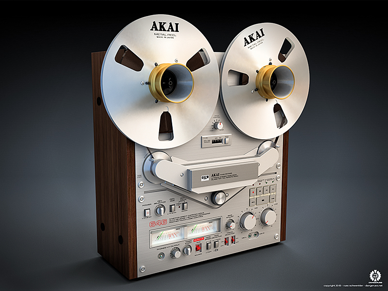 AKAI GX 646 by Russ Schwenkler on Dribbble