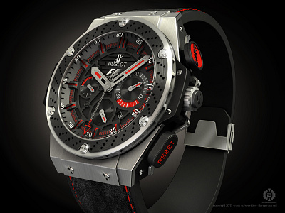 Hublot F1 King Power by Russ Schwenkler on Dribbble