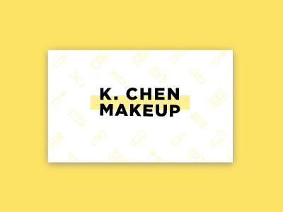 Makeup Artist Business Card