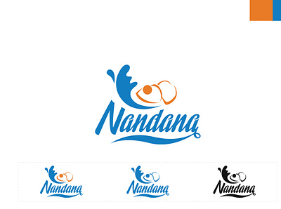 Nandana Logo animation app branding desaingrafis design icon illustration logo typography ux
