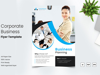 Corporate Business Flyer Template