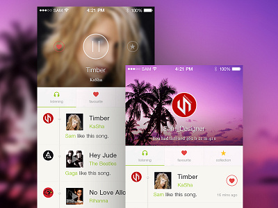ShareMusic App app music ui