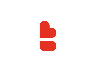 Heart, T letter, brand mark, symbol, dating logo