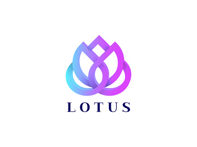 lotus - logo design branding branding design creative creative design creative logo creativity flat flower logo logodesign logos lotus lotus flower minimalist modern modern design