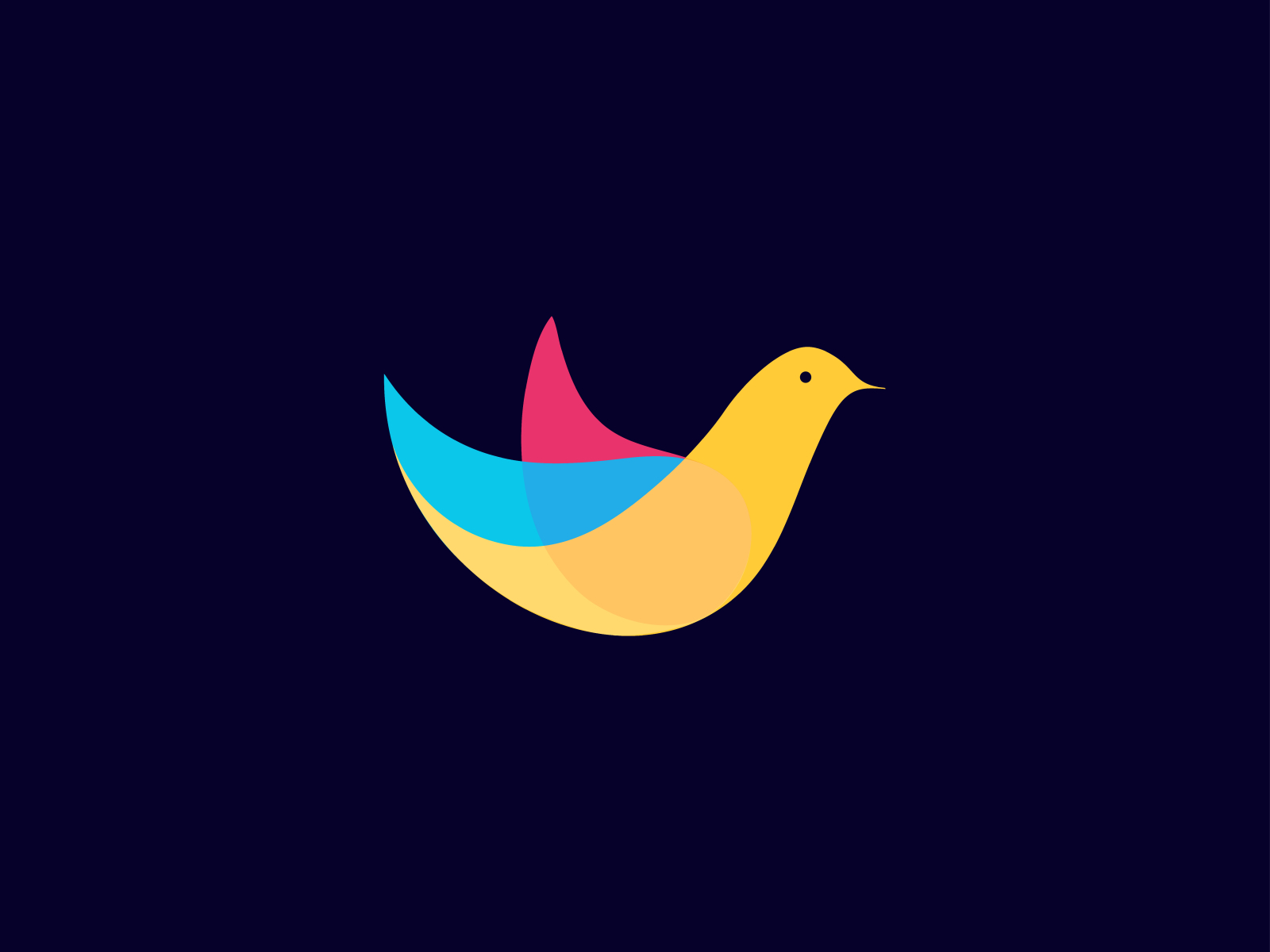 Bird logo icon by Artology 🟢 on Dribbble