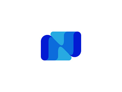 N letter mark - logo design