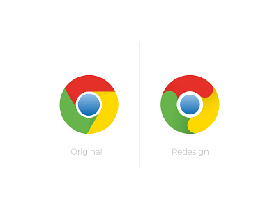 Google chrome redesign app icon branding chrome chrome redesign creative google google art google design google logo google logo redesign google maps graphic design logo logodesign logoredesign redesign