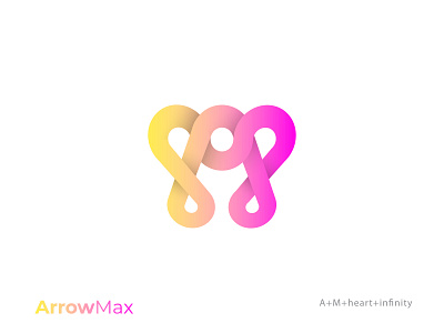 ArrowMax - brand identity | (A+M+Heart+Infinity)